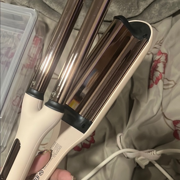 Lan Hair Styling Tool with Brown and Cream Design main image 8